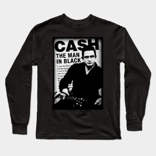 johnny CASH Long Sleeve T-Shirt